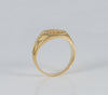 Anillo Dólar de oro amarillo 18k
