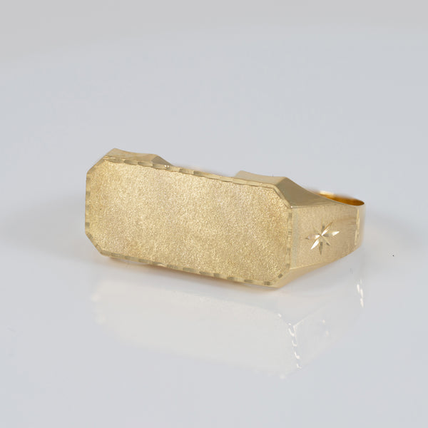 Anillo 2 dedos de oro 18k 750