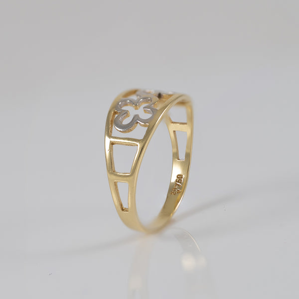 Anillo oro 18k 750