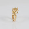 Anillo pantera oro 18k 750
