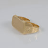 Anillo 2 dedos de oro 18k 750