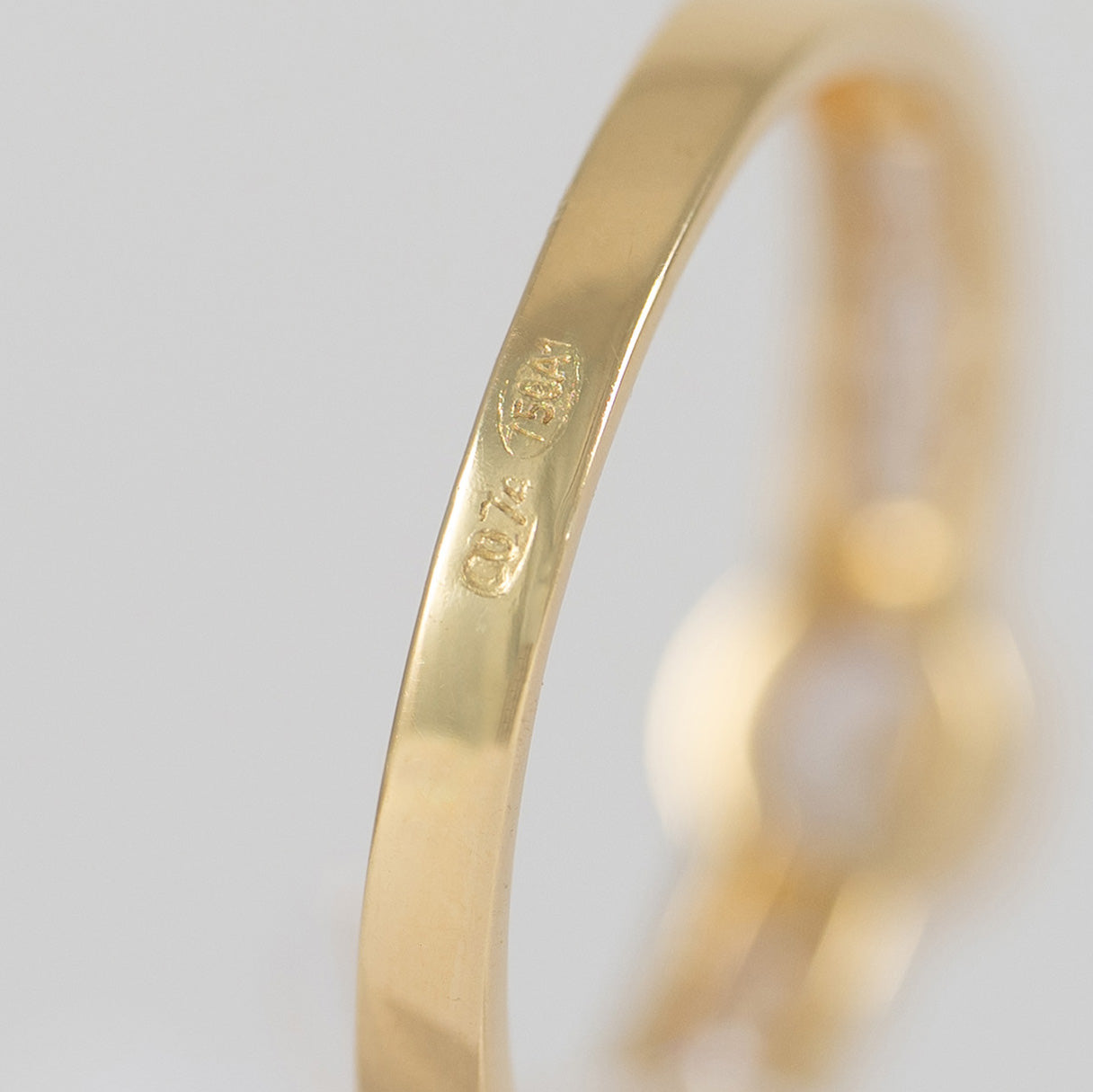 Anillo de oro 18k 750