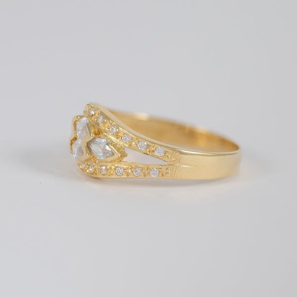 Anillo de oro 18k 750