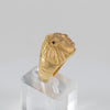 Anillo cabeza indio oro 18k 750