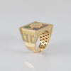 Anillo bandera gitana oro 18k 750