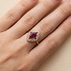 Anillo de oro 18k 750