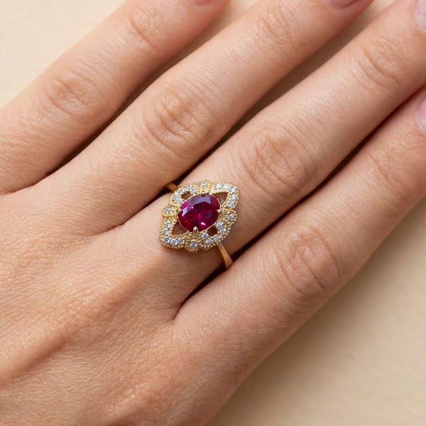 Anillo de oro 18k 750