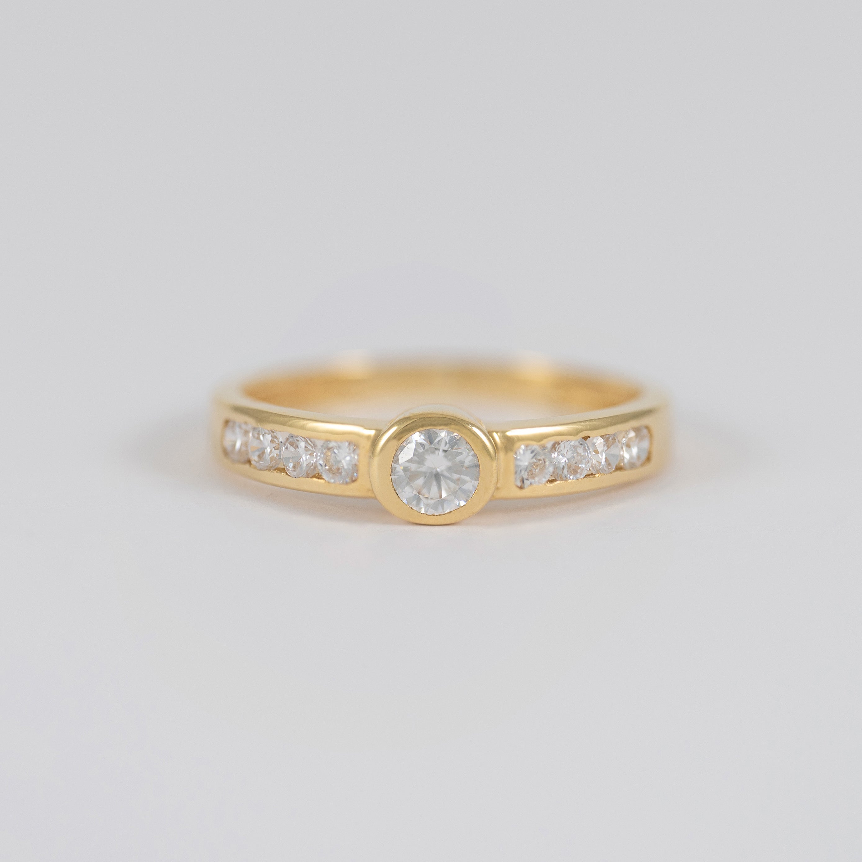 Anillo de oro 18k 750