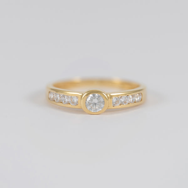 Anillo de oro 18k 750