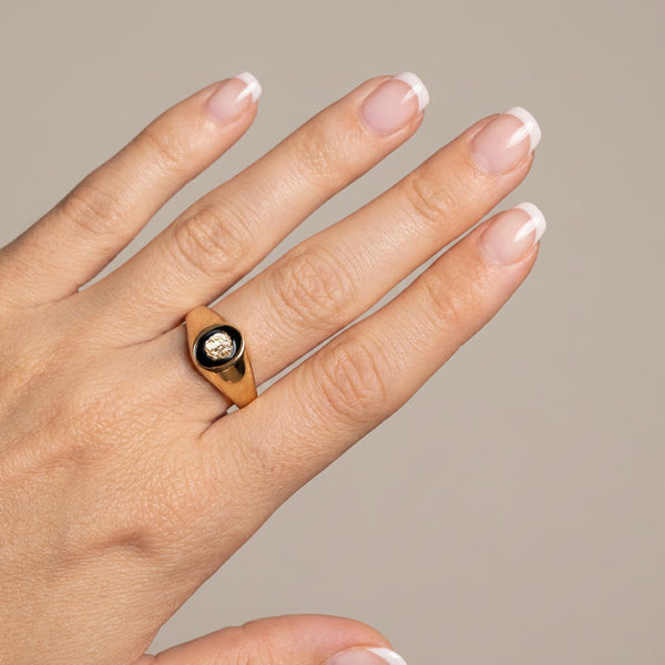 Anillo de oro 18k 750