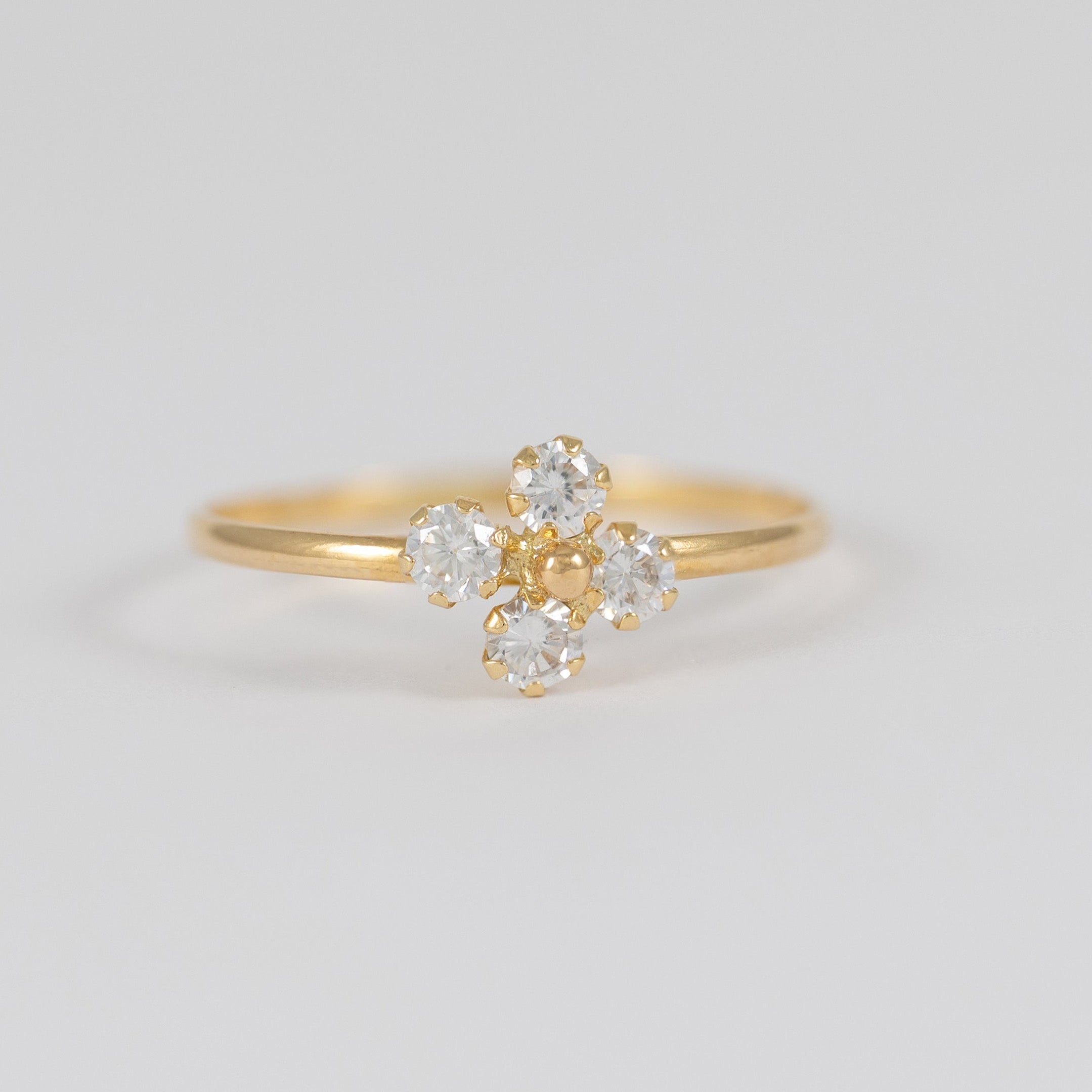 Anillo de oro 18k 750