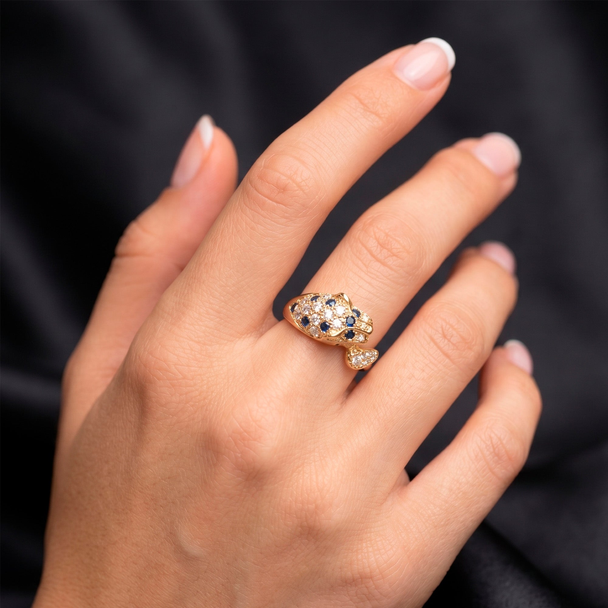 Anillo de oro 18k 750