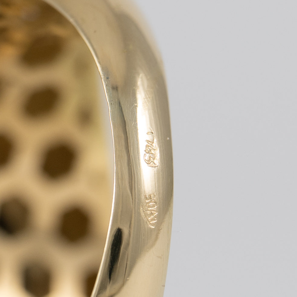 Anillo de oro 18k 750