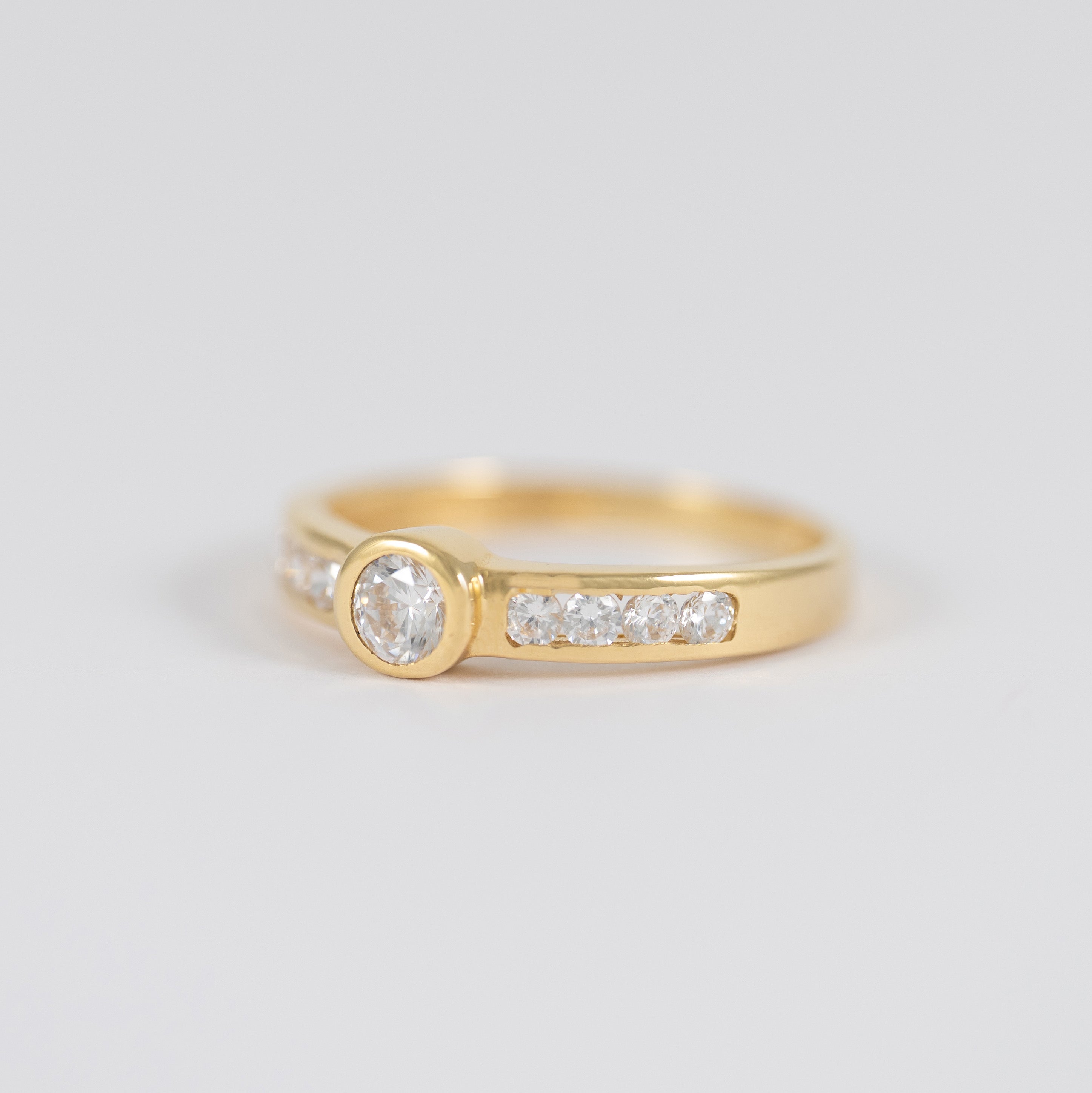 Anillo de oro 18k 750