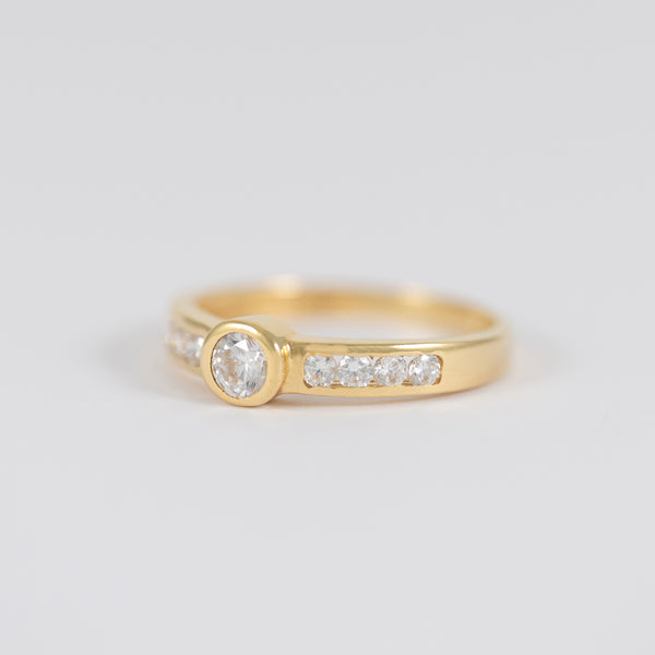 Anillo de oro 18k 750