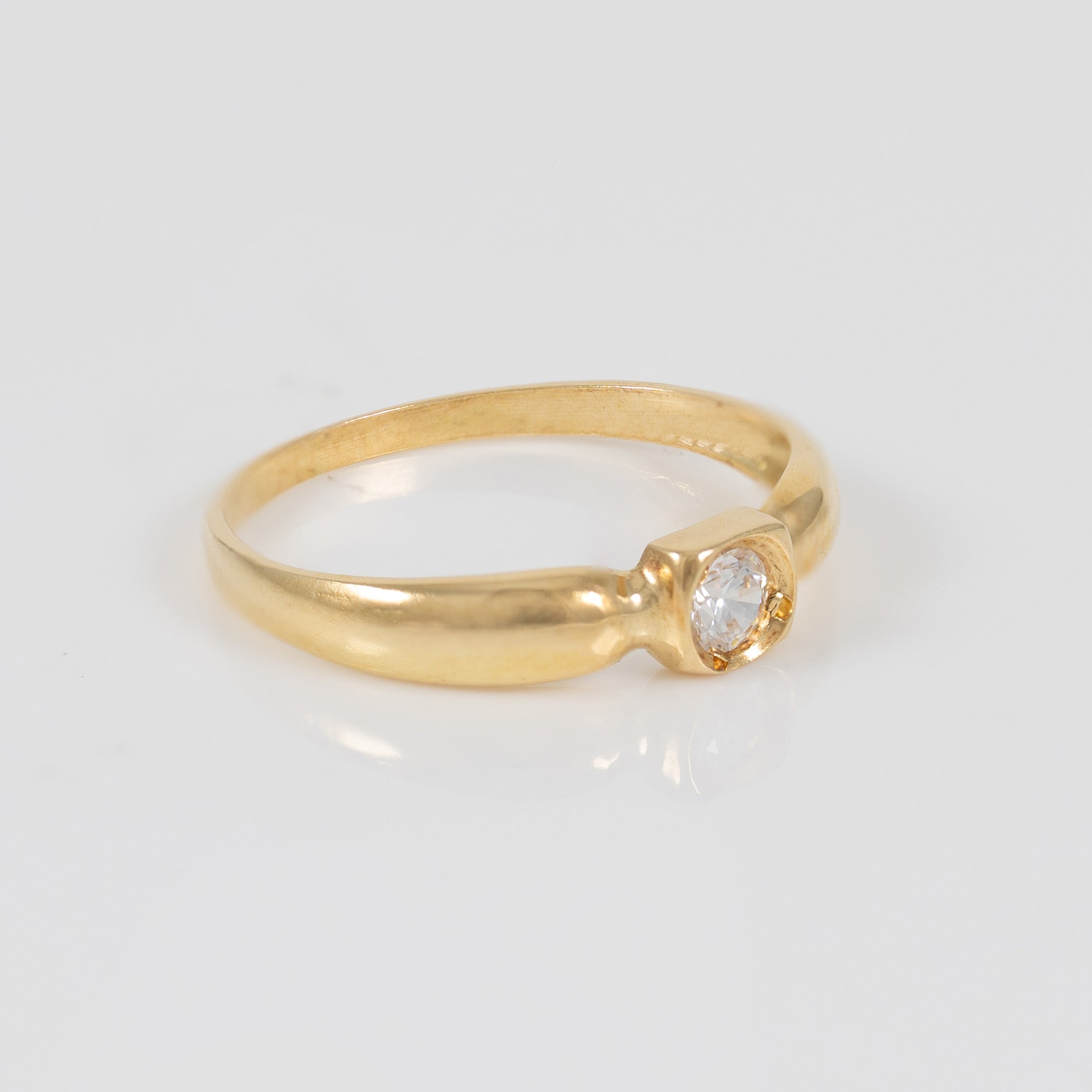 Anillo oro blanco 18k con diamantes (Copy) (Copy)