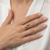 Anillo pantera oro 18k 750