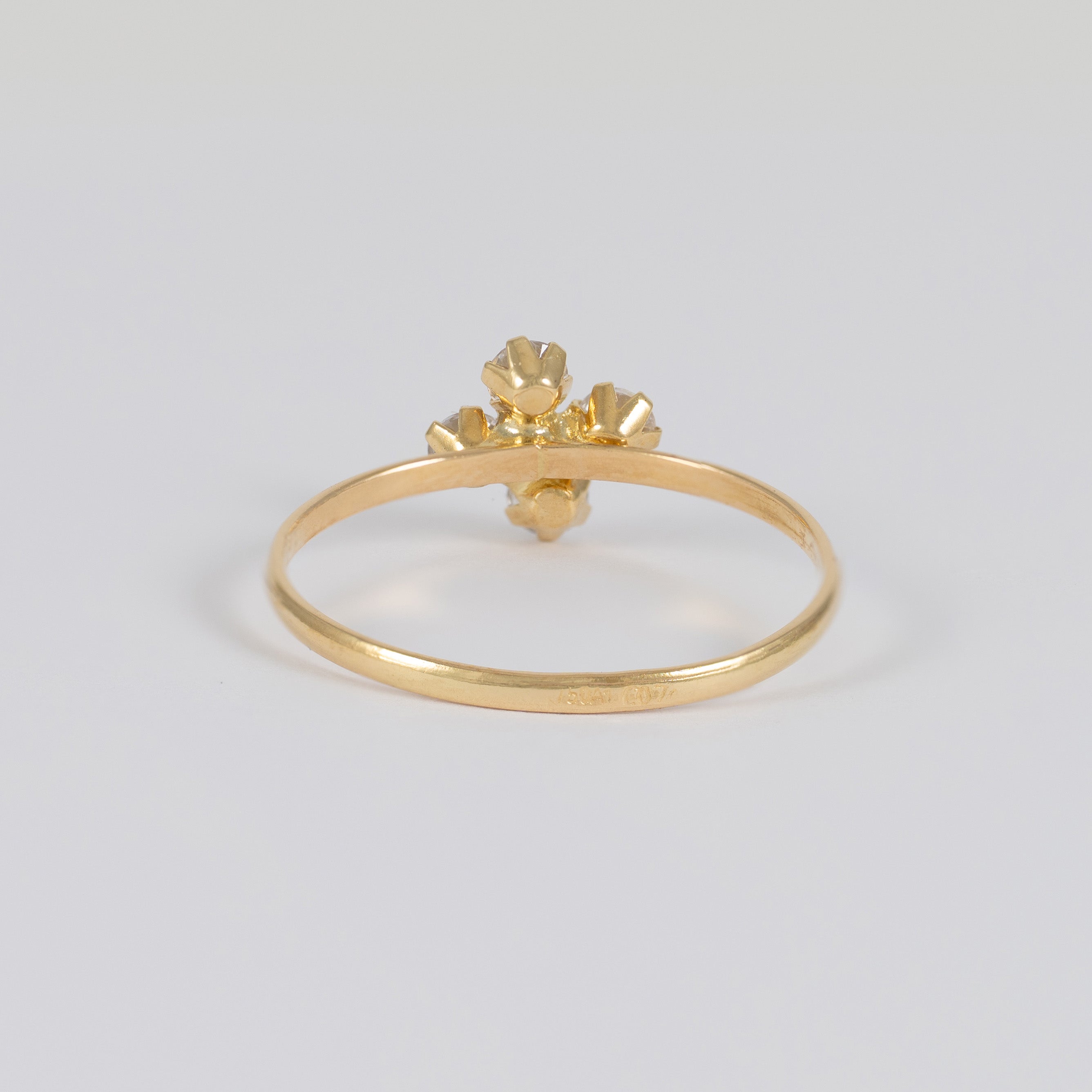 Anillo de oro 18k 750