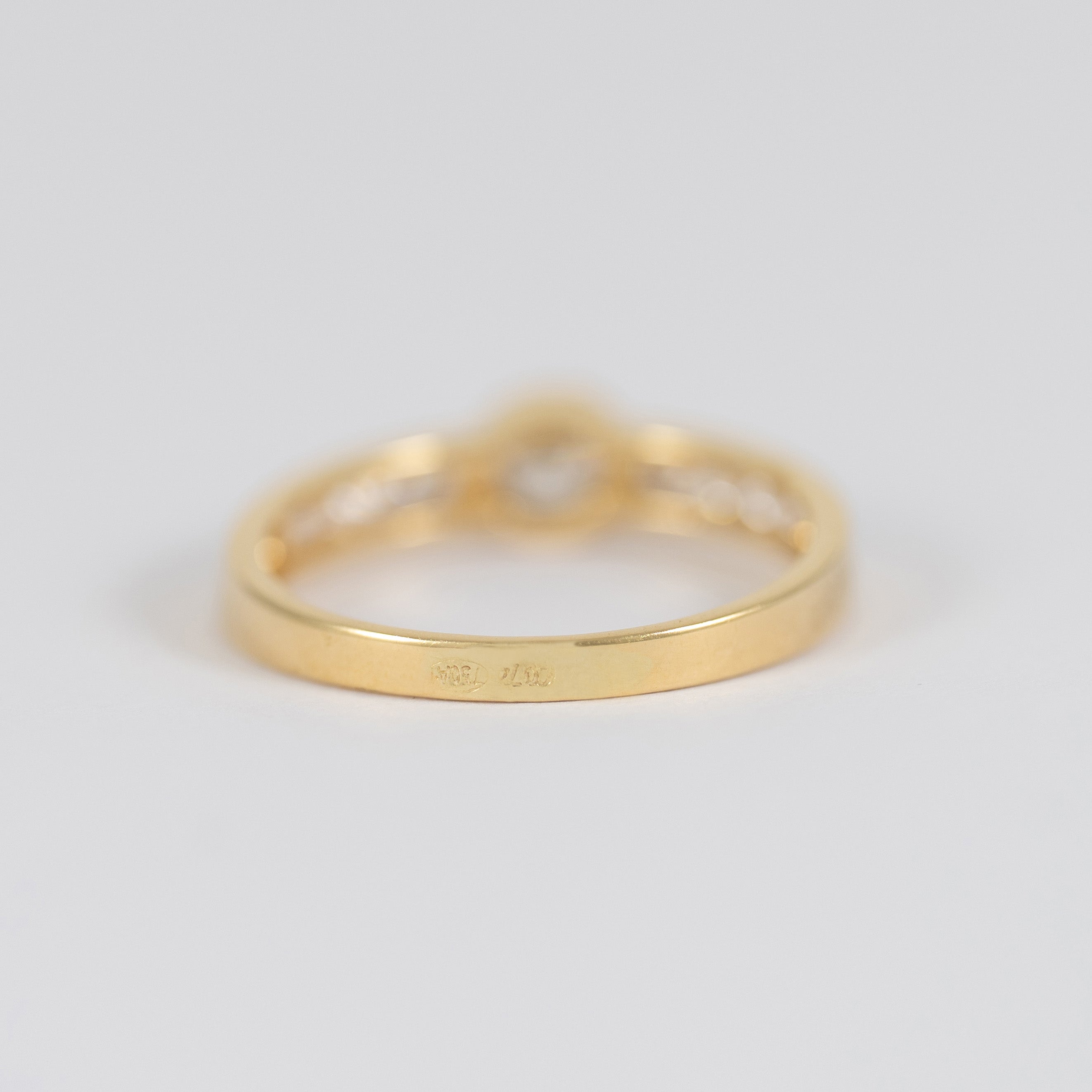Anillo de oro 18k 750