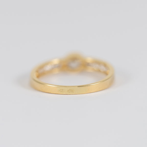 Anillo de oro 18k 750