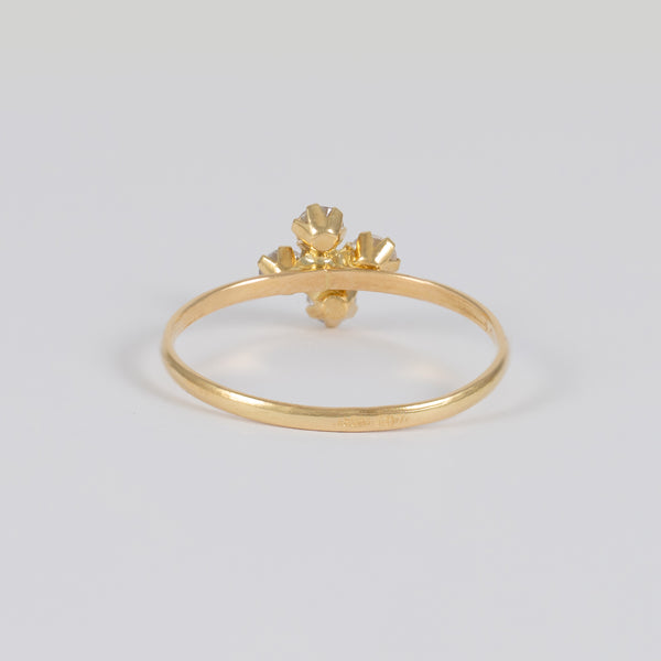 Anillo de oro 18k 750