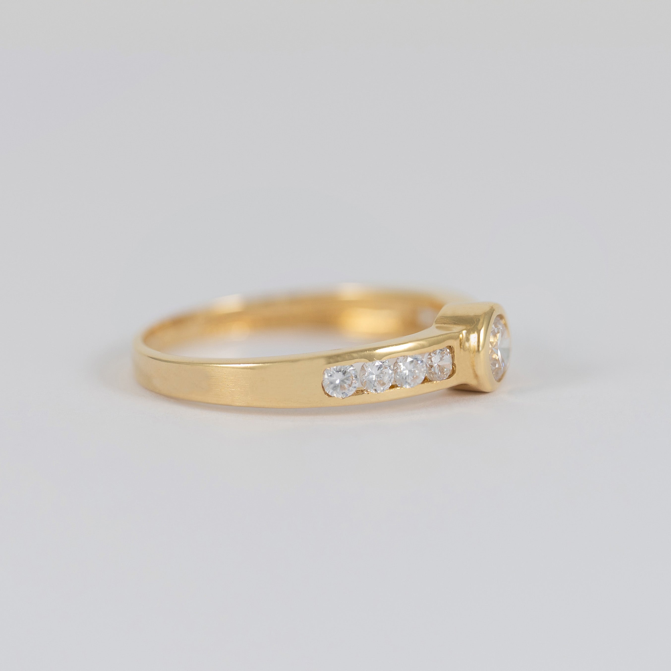 Anillo de oro 18k 750