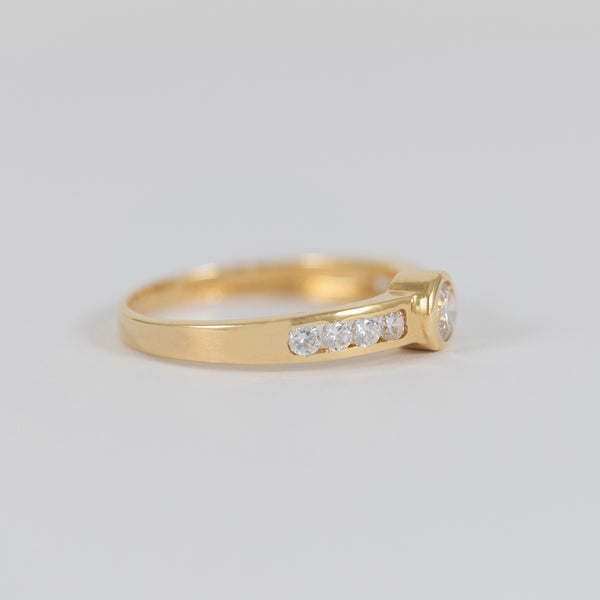 Anillo de oro 18k 750