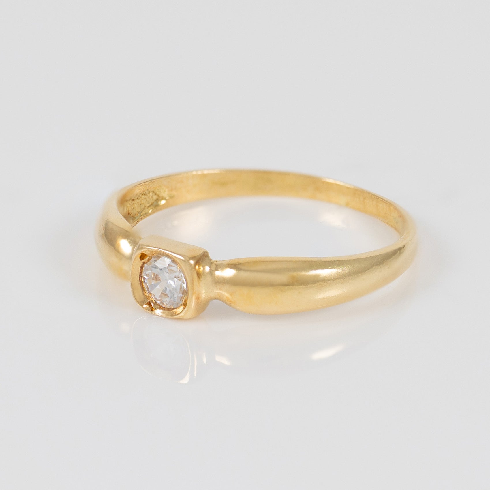 Anillo oro blanco 18k con diamantes (Copy) (Copy)