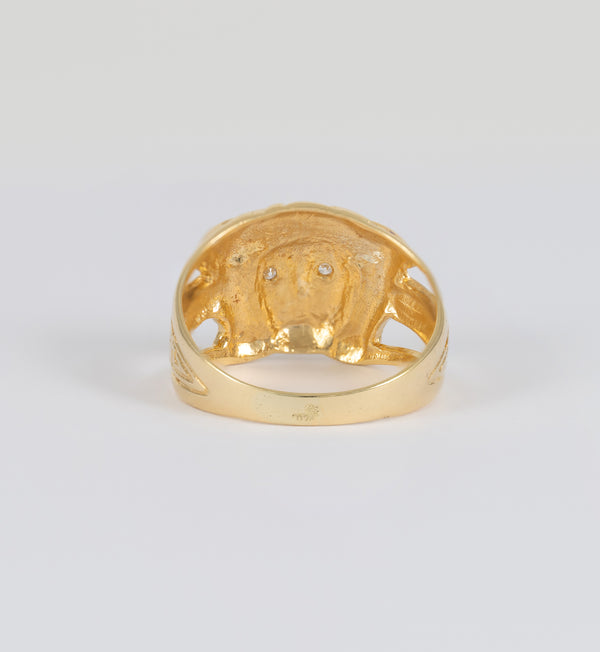 Anillo de oro 18k 750