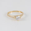 Anillo de oro 18k 750