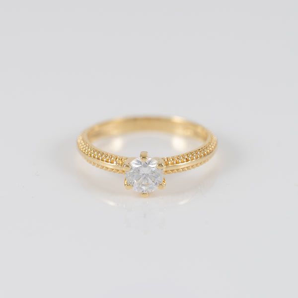 Anillo de oro 18k 750