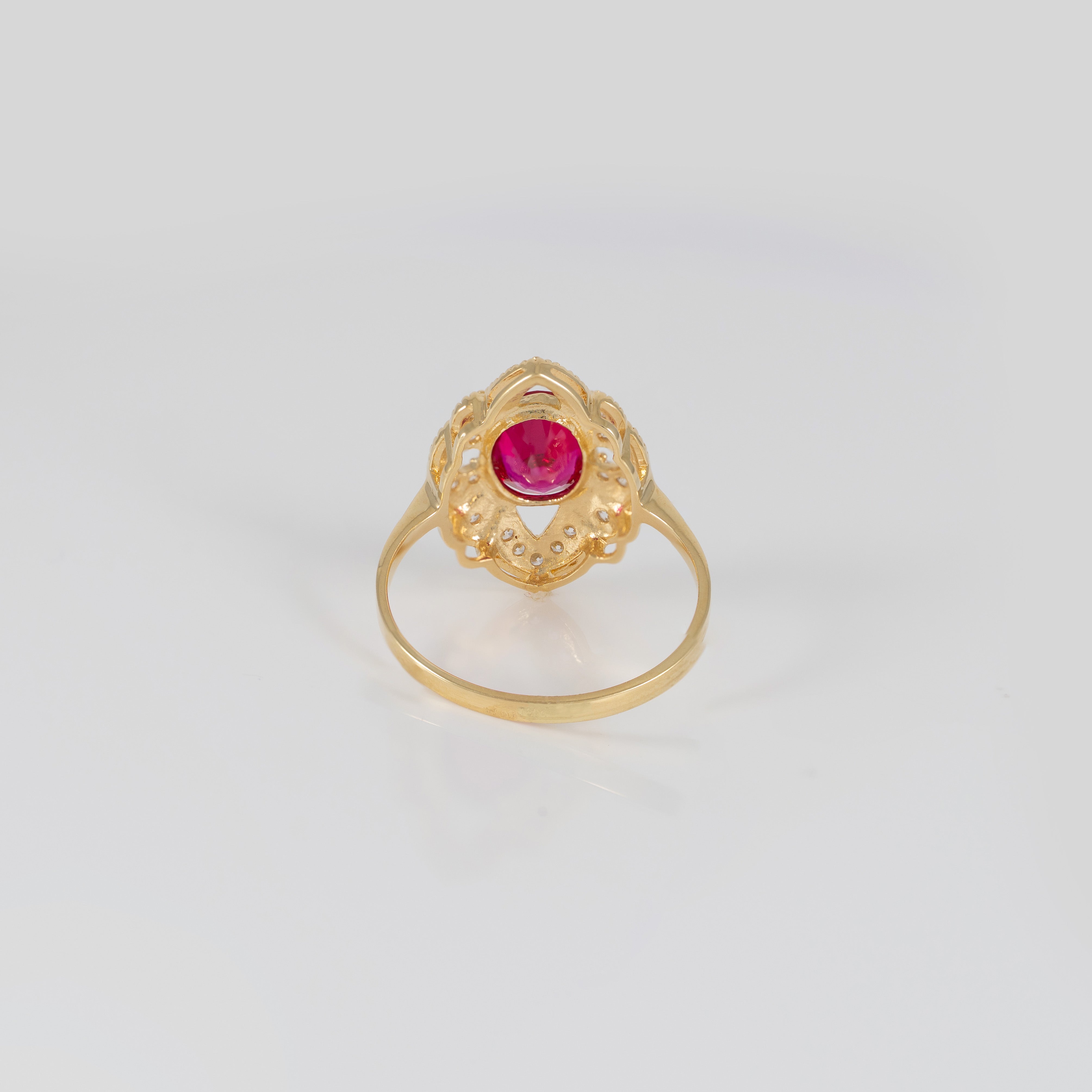 Anillo de oro 18k 750