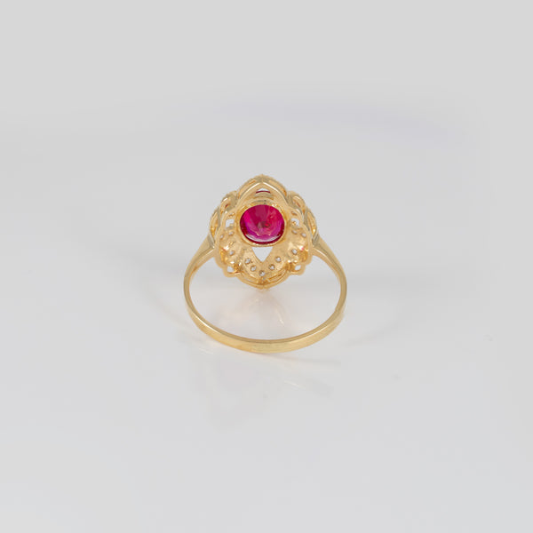 Anillo de oro 18k 750