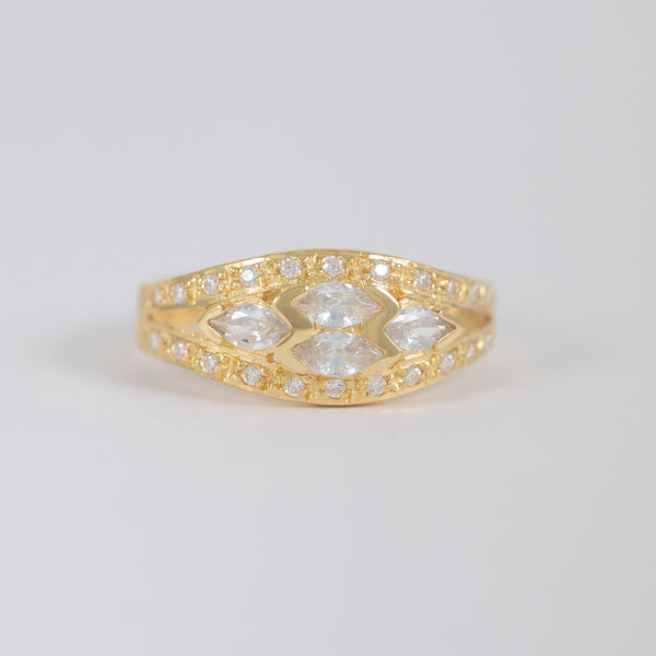 Anillo de oro 18k 750