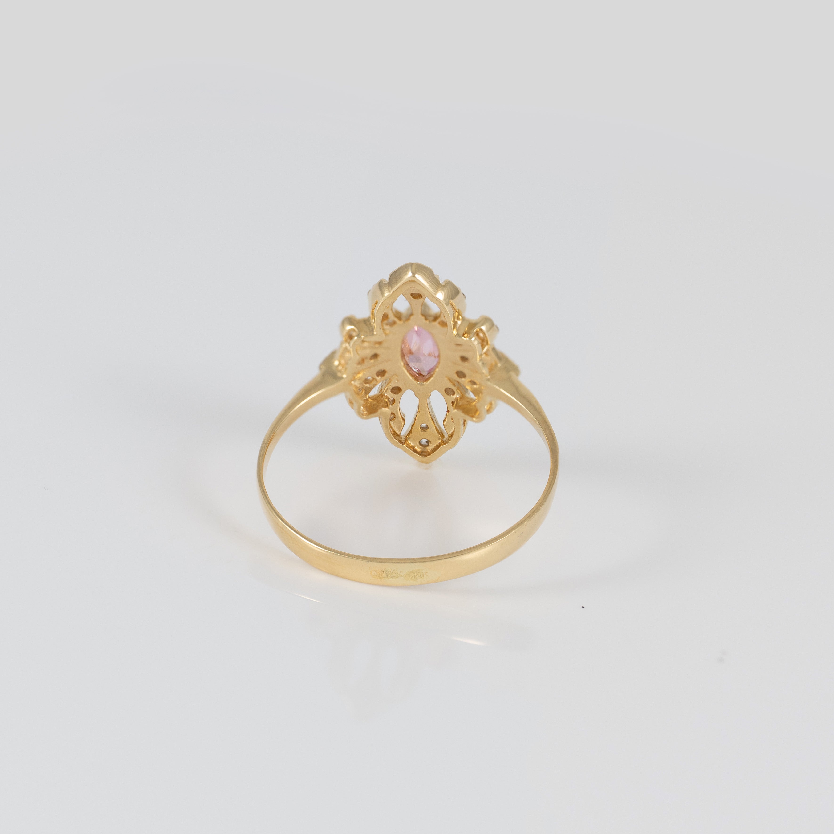 Anillo de oro 18k 750