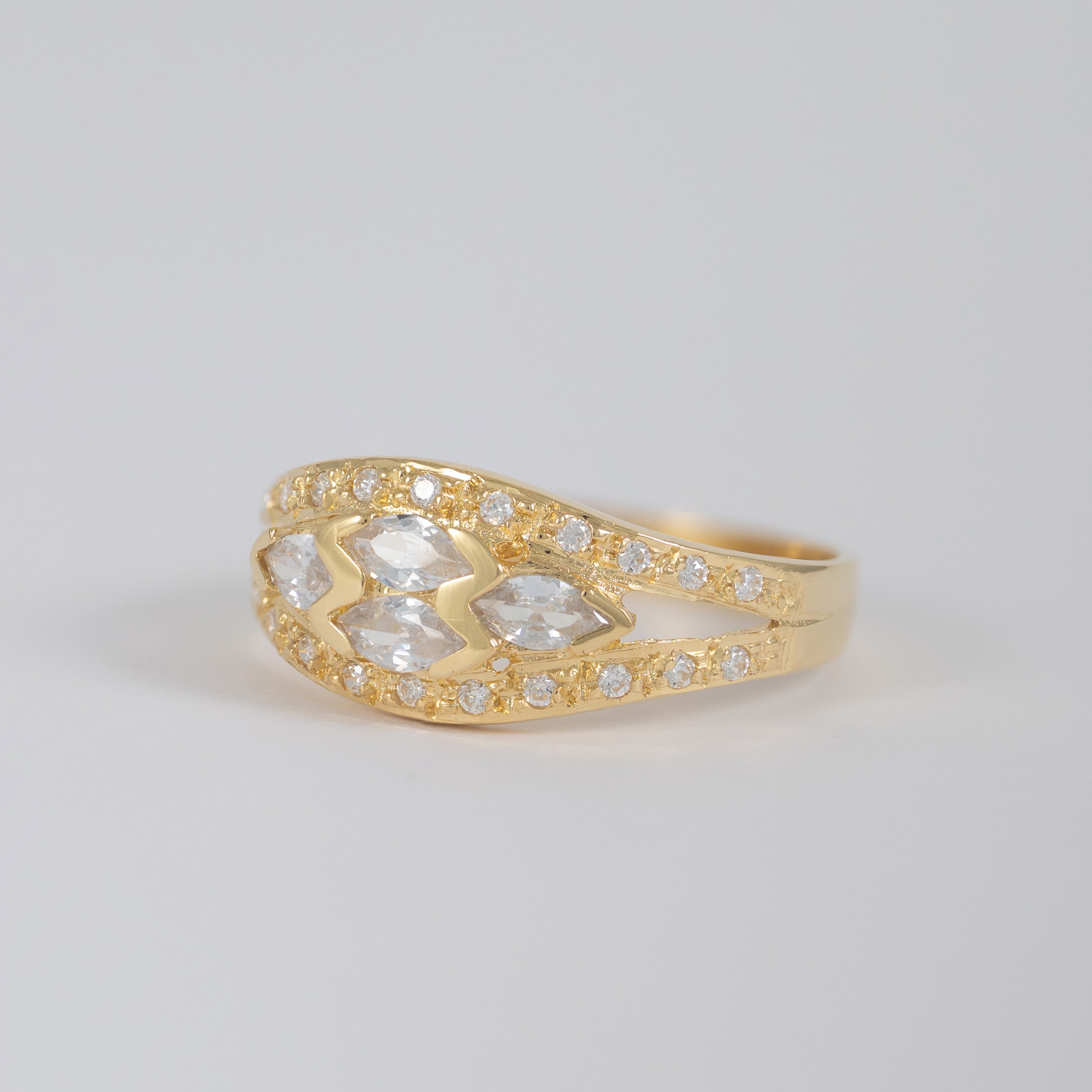 Anillo de oro 18k 750