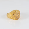 Anillo cabeza indio oro 18k 750