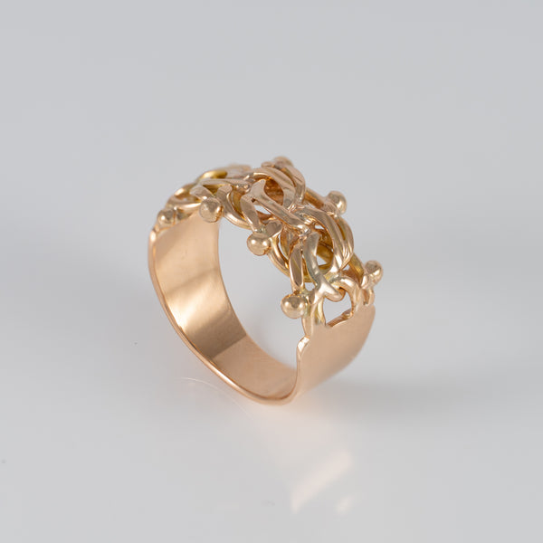 Anillo oro 18k 750