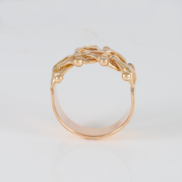 Anillo oro 18k 750