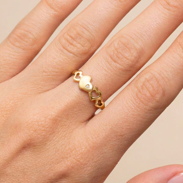 Anillo de oro 18k 750