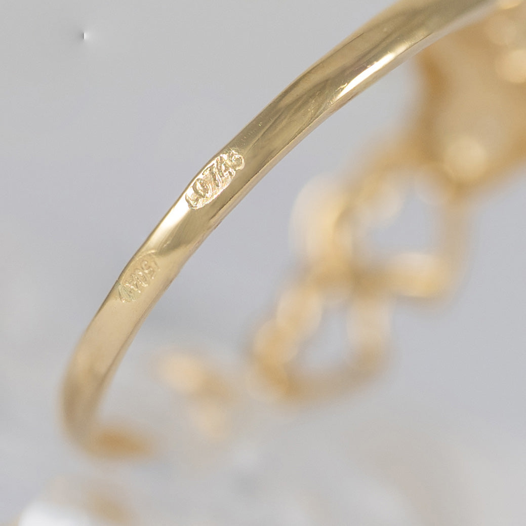 Anillo de oro 18k 750