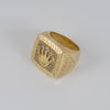 Anillo corona de oro 18k 750