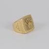 Anillo corona de oro 18k 750