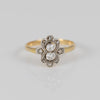 Anillo oro 18k con diamantes