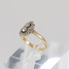 Anillo oro 18k con diamantes