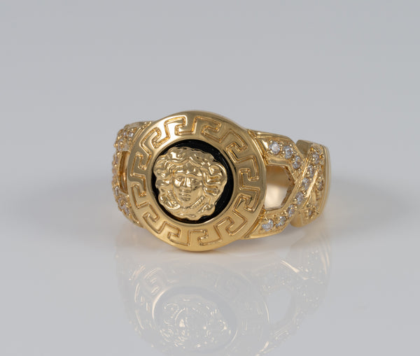 Anillo de oro amarillo 18k