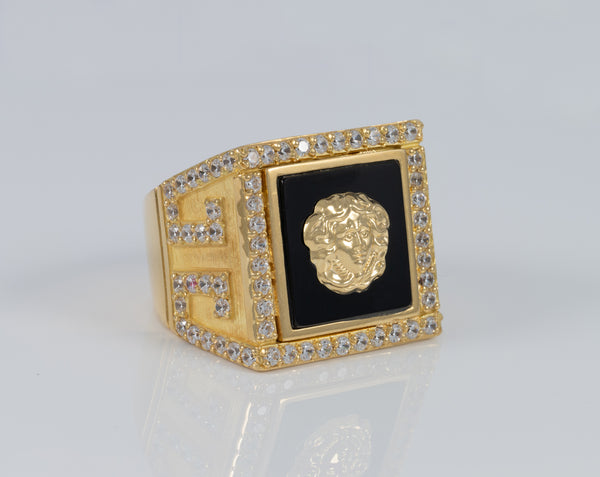Anillo de oro amarillo 18k
