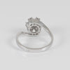 Anillo oro blanco 18k con diamantes (Copy)