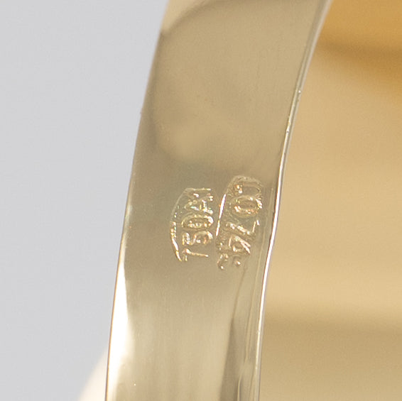 Anillo oro 18k 750
