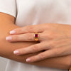 Anillo oro 18k 750